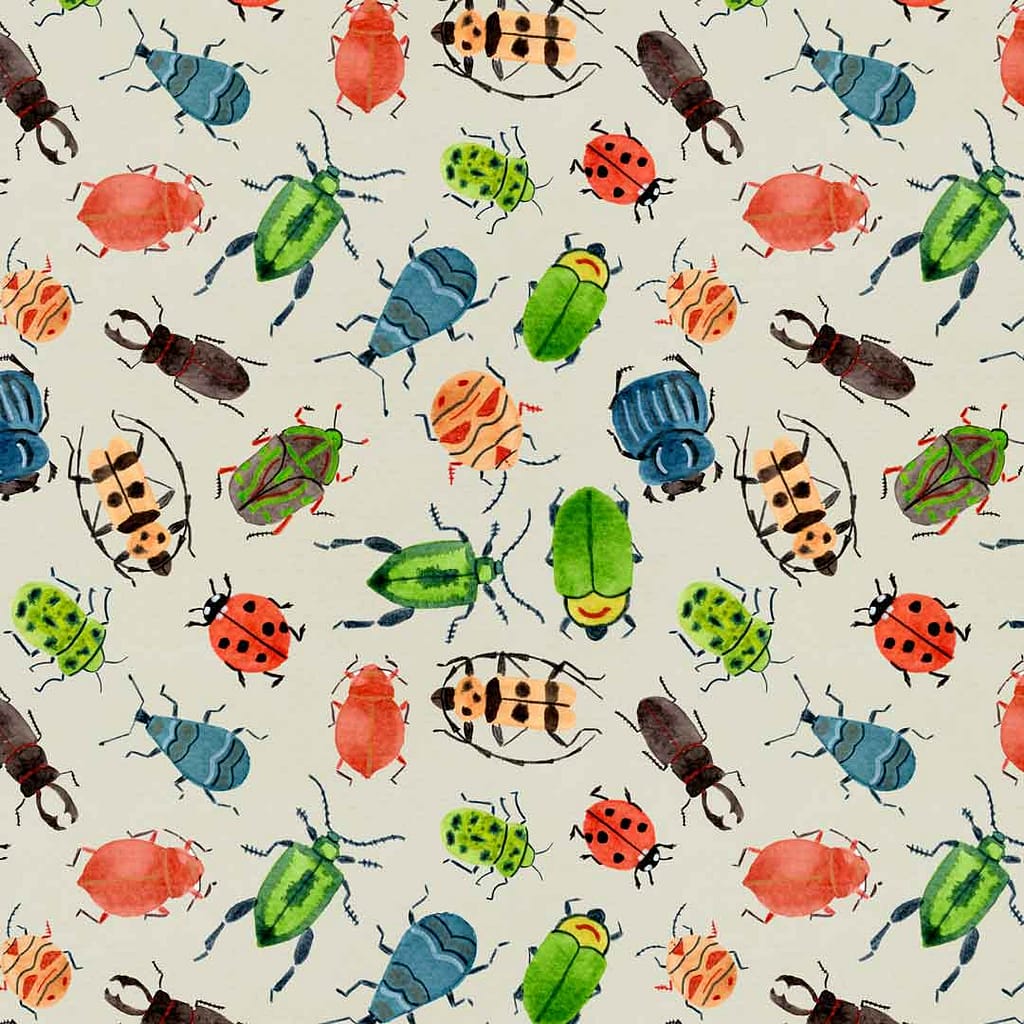 Colourful Beetles PATTERN