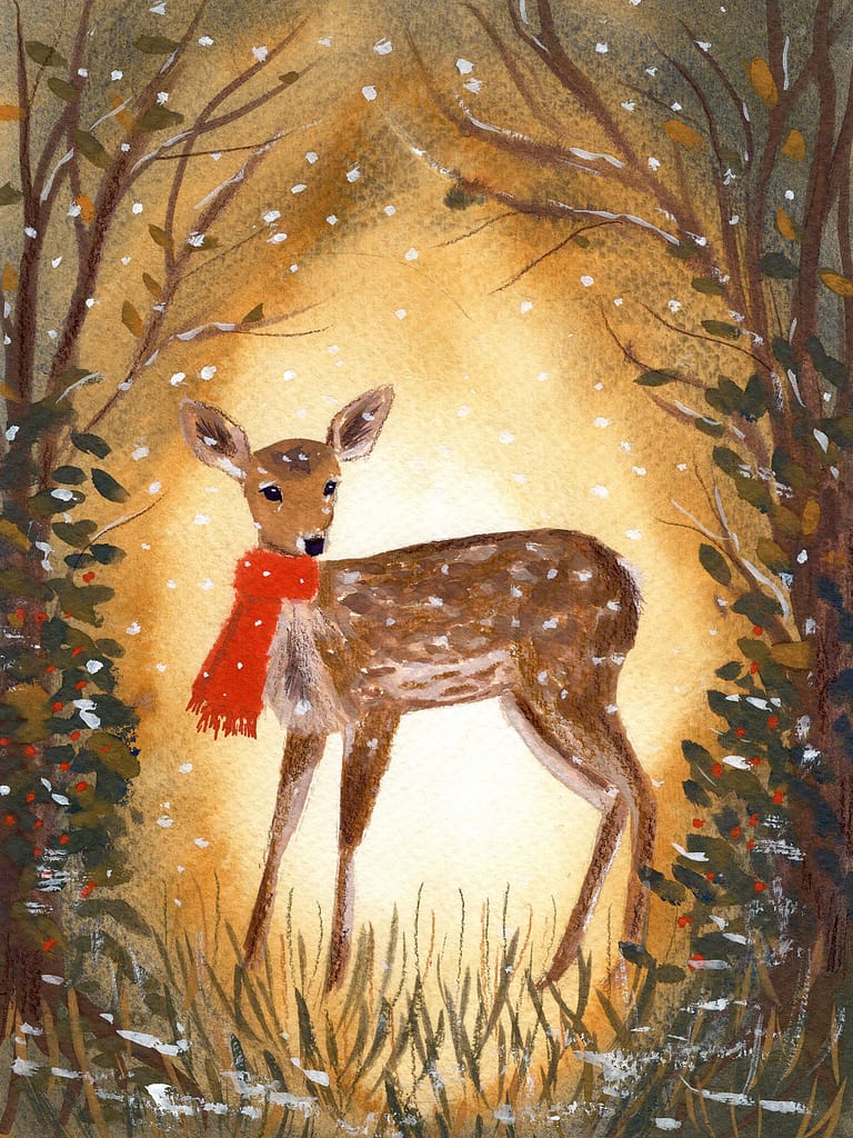 fawn christmas