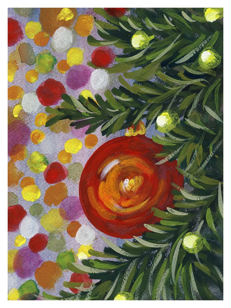 bauble painting
